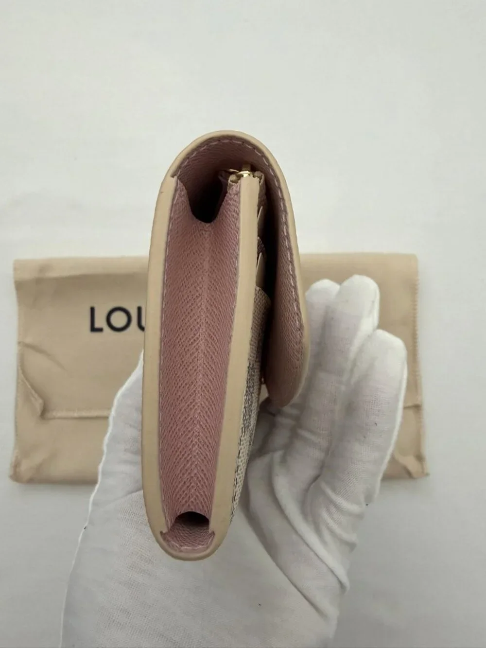 Louis Vuitton Emilie Damier N41625 Azur Canvas Wallet